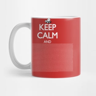 Keep Calm And The Entire Script Of Bee Movie Mug